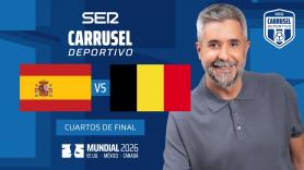 Video en directo del España vs Bélgica: cuartos de Final del Mundial 2026