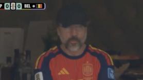 Enfocan a Javier Bardem con la camiseta de España y llama la atención a qué jugador pertenece
