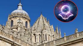 Miguel Romero, el escultor del astronauta de la catedral de Salamanca, sobre la IA: "En el arte, hace falta sangre de toro que corra por las venas"
