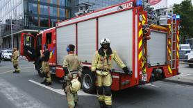 Varios muertos y seis desaparecidos por un incendio ya controlado en un edificio en obras del centro de Bruselas