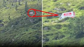 El GPS le engaña, sigue por un camino de tierra y acaba en un refugio a 2.000 metros sobre el nivel del mar con su furgoneta de reparto
