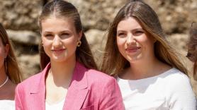 El bolso atlántico de Leonor, su despliegue de joyas y el guiño de Sofía a la reina Letizia
