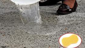 Luca, 12 años, inventa un hormigón que absorbe el agua a partir de su alfombrilla de baño y gana un premio de jóvenes inventores: "Era como una esponja y quise saber de qué estaba hecha"