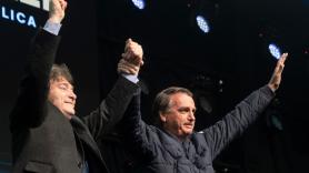 Solicitud rechazada: Milei no podrá visitar a Jair Bolsonaro en su prisión domiciliaria