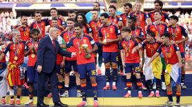 Évole se fija en un detalle del momento en el que Trump entrega la copa a España: "Fue como un homenaje a lo español"