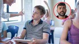 Ángel, profesor, sobre levantar la voz en clase: "El error está en vivir gritando, el grito ya no significa nada"