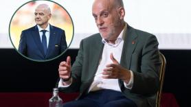 Entrevistan a Tebas en Italia y lanza un dardo a la FIFA: "El fútbol está sufriendo, Infantino debe irse"
