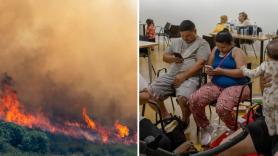 Casi 88.000 personas evacuadas o confinadas por los incendios entre Madrid y Ávila mientras el fuego ya arrasa 45.000 hectáreas