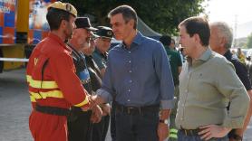 Sánchez declarará el martes las zonas afectadas como gravemente dañadas por los incendios forestales