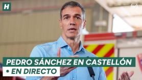 Pedro Sánchez visita las áreas afectadas de Castellón por los incendios