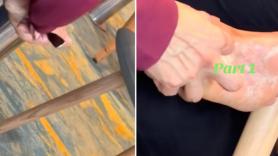 "Los tenedores son para comer, no para quitarse los callos": un vídeo de una mujer a bordo de un crucero obliga a la compañía a responder públicamente
