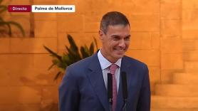 Pedro Sánchez se despide en Mallorca con un "hasta el verano que viene" y lo que añade después dará que hablar