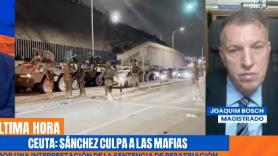 El juez Joaquim Bosch sentencia sobre los términos más utilizados para la crisis de inmigración de Ceuta: "Son gente desesperada"