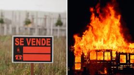 Vende su casa y todas sus pertenencias para crear la vivienda que se esconde bajo tierra ante un incendio: "Se ha convertido en una misión"