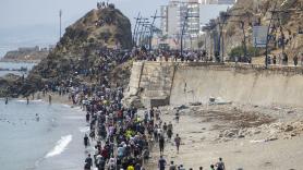 Las Fiestas Patronales de Ceuta se suspenden tras el ingreso masivo de migrantes a la ciudad