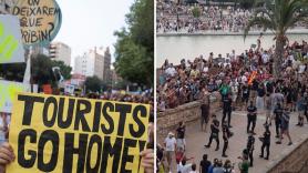 Una turista finlandesa, sobre las protestas contra el turismo en Mallorca: "Me agobié y sentí simpatía por quienes las organizan, ¿está bien que yo esté aquí?"
