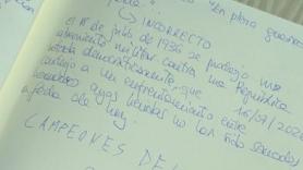 Indignación por lo que encuentra una historiadora en el libro de visitas de un campo de concentración: "Descerebrados por el mundo"