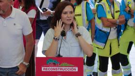 Ayuso dice que destinará el dinero recaudado del ático a los afectados de incendios y un bombero arrasa con su reacción: "Es un escándalo"
