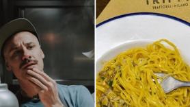 Diego, chef en Milán, retira de la carta sus platos más virales: "Estoy harto de clientes que solo vienen a fotografiar los famosos"