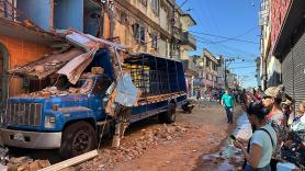 Las imágenes de la devastación tras el terremoto de 7,4 en Colombia