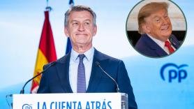 La pregunta que le hacen a Feijóo sobre Trump pasa de curiosa a incómoda en seis palabras: "Se lo digo sinceramente"
