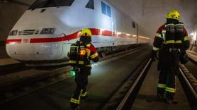 El simulacro del incendio en un tren en Alemania acaba con los servicios de emergencia llegando dos horas tarde: "Si fuera real ya estaríamos muertos"