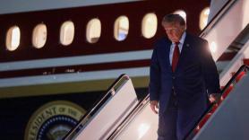 'CateringGate': Trump afirma que corrió "más riesgo" en el vuelo secreto que en el señuelo del Air Force One