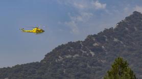 El incendio de Riglos sigue fuera de control y arrasa más de 15.000 hectáreas, pero San Juan de la Peña ya está a salvo