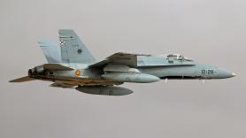 Un avión de combate español de la OTAN derriba un dron que violaba el espacio aéreo de Rumanía
