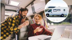 Una pareja española que convive en una autocaravana: "Vivimos en 10 metros cuadrados y aunque no hay espacio físico cada uno tiene su momento"