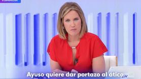 Silvia Intxaurrondo plantea una pregunta tras la polémica del ático de Ayuso: "Creo que cada uno de nosotros podemos responder"