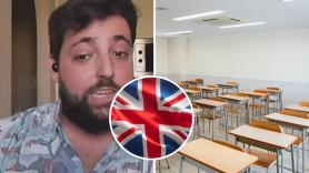 Alfonso, profesor de instituto, compara a los alumnos de España y Reino Unido: "Se me ponían a llorar"