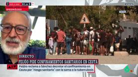 El epidemiólogo López Acuña rebate a Feijóo, que pide que se declare el confinamiento en Ceuta: "Es absoluto alarmismo"