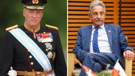 El momento 'tierra, trágame' entre Miguel Ángel Revilla y Harald de Noruega en la boda de Felipe y Letizia: "Me encontré al rey en el trono"
