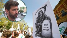 Antonio Moreno, médico de la sanidad pública andaluza: "Trabajamos muchísimo, nos dicen de hacer 8 guardias y lo asumimos, pero las condiciones son precarias y lo sufre el paciente"