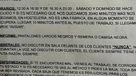 El manual de sala de un restaurante de Málaga deja flipando a muchos: lo que dicen de las bajas es la guinda