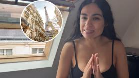 Natalia, creadora de contenido española, se muda de 20 m² en Madrid a 10 m² en el centro de París y llueven las críticas: "Es terrible normalizar vivir en trasteros"