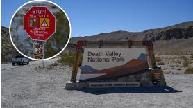 Un turista de 68 años muere en el Valle de la Muerte tras quedarse atascado con su coche en el barro con 46,6 grados