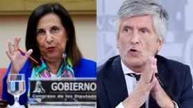 Robles y Marlaska chocan sobre el papel del CNI en la crisis migratoria de Ceuta