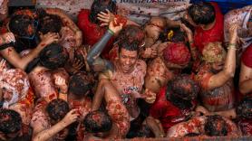 Vídeo en directo: la Tomatina de Buñol 2026