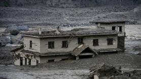 Las duras imágenes de la trágica riada en Nepal