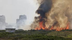 El incendio de El Saler (Valencia), en imágenes: humo, llamas y evacuaciones