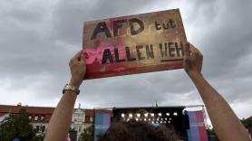 La ultraderecha de AfD, cerca de la mayoría absoluta en Sajonia-Anhalt, según los sondeos a pie de urna