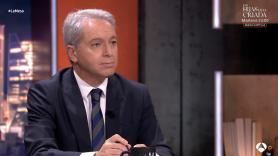 Cristina Pardo le pregunta a Óscar Puente por la corrupción en el PSOE: las cámaras captan el gesto de Vicente Vallés mientras el ministro responde