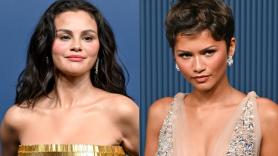 Zendaya y Selena Gomez, estrellas en la alfombra roja de los Emmy con sus cambios de 'look'