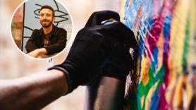 Alberto Santos, grafitero convertido en doctor 'cum laude' por su tesis sobre el grafiti: "Veo el momento actual como una autopsia del arte urbano"
