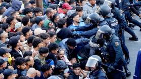 La alerta de los policías en Ceuta: “Una chispa puede prenderlo todo”