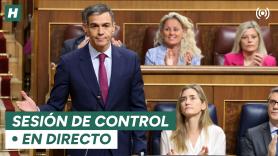 Sigue en directo la sesión de control al Gobierno