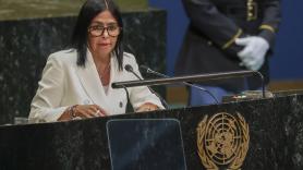 Delcy Rodríguez promete elecciones en Venezuela ante la ONU, pero no pone fecha: "Habrá garantías para todas las fuerzas políticas"