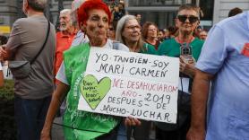 Miles de personas salen a la calle tras el desahucio de Maricarmen: protestas en 40 ciudades y un ultimátum al Gobierno